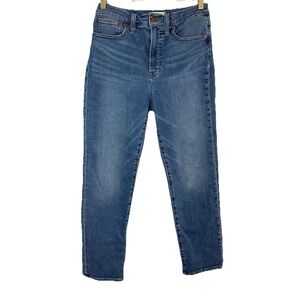 Madewell‎ Women's The Perfect Vintage Jean High Rise Stretch Blue Denim SIZE 27